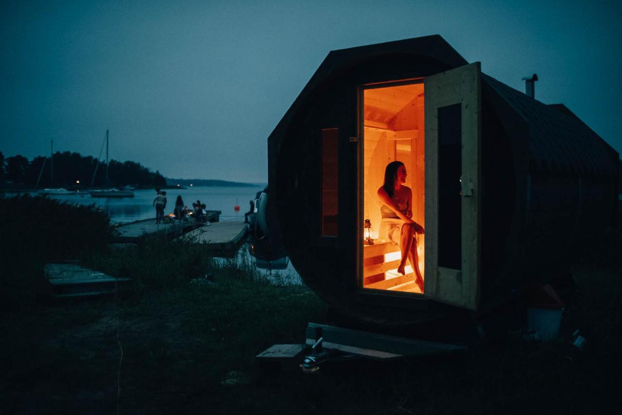 Vita Grindarna / Djuroe Havsbad Villa Djurhamn ภายนอก รูปภาพ